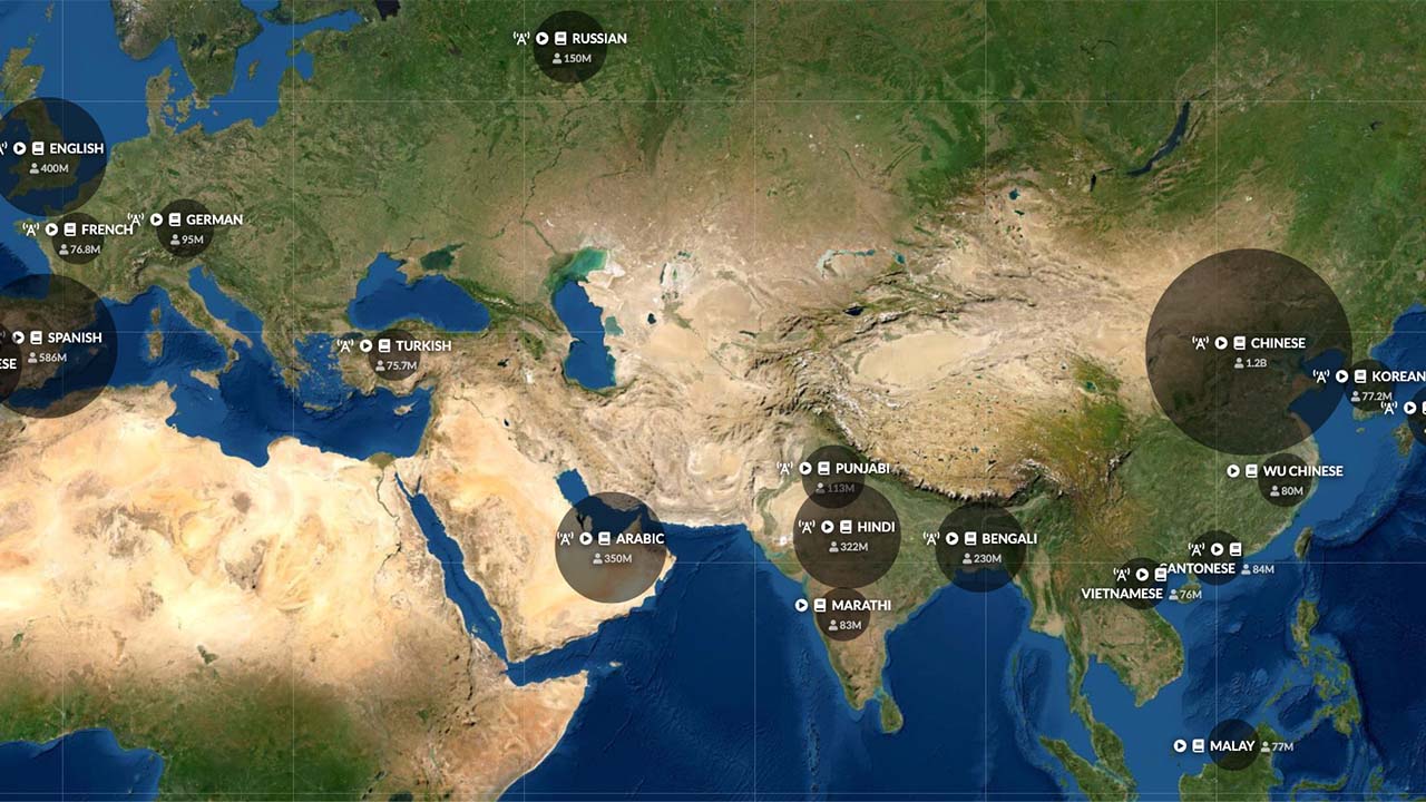 World Language Map